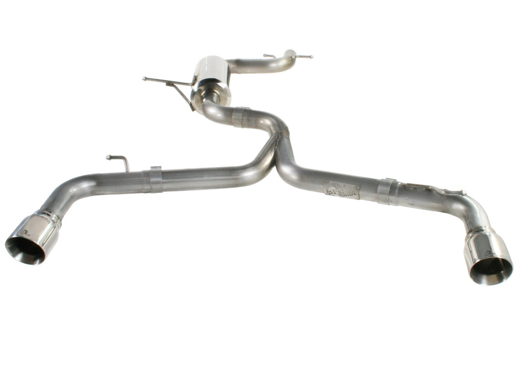 aFe MACH Force-Xp 2-1/2 IN 304 Stainless Steel Cat-Back Exhaust System - Volkswagen Beetle 2012-2016