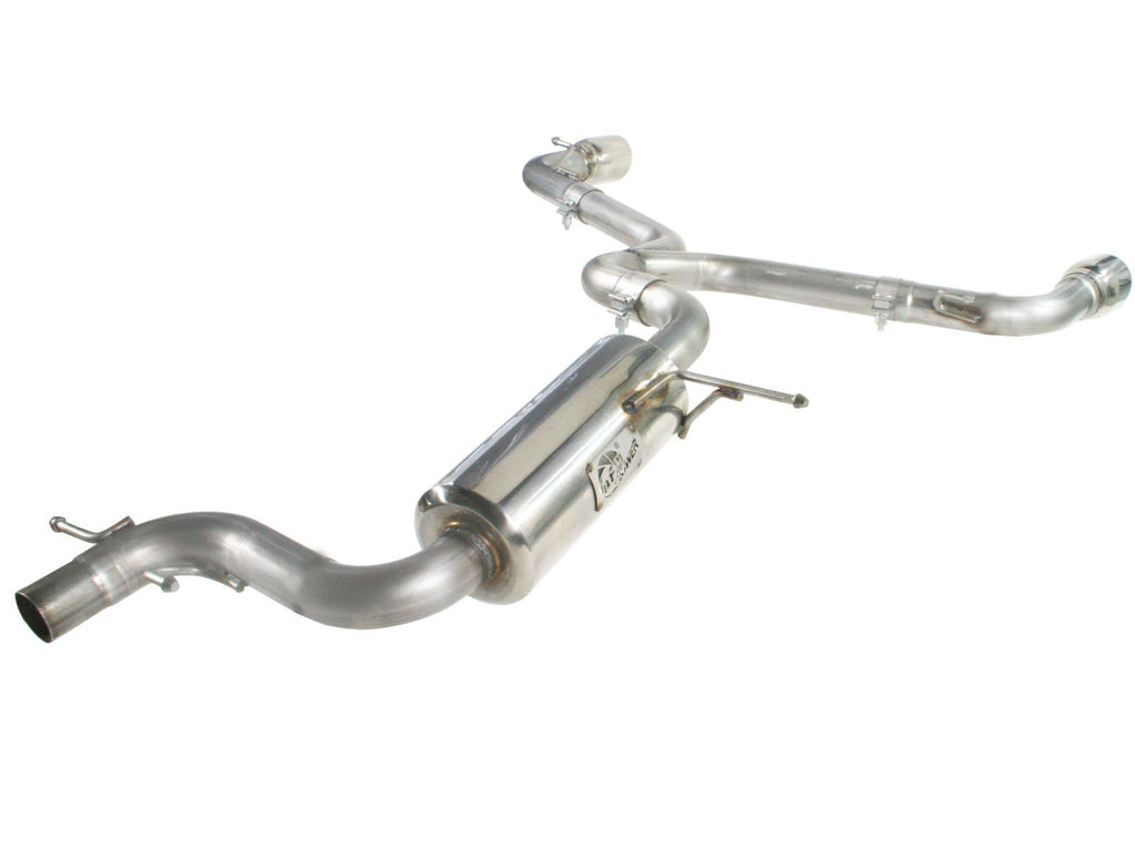 aFe MACH Force-Xp 2-1/2 IN 304 Stainless Steel Cat-Back Exhaust System - Volkswagen Beetle 2012-2016