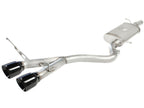 aFe MACH Force-Xp 2-1/2 IN 304 Stainless Steel Cat-Back Exhaust System - VW R32 (MKV) 2008
