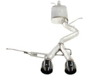 aFe MACH Force-Xp 2-1/2 IN 304 Stainless Steel Cat-Back Exhaust System - VW R32 (MKV) 2008