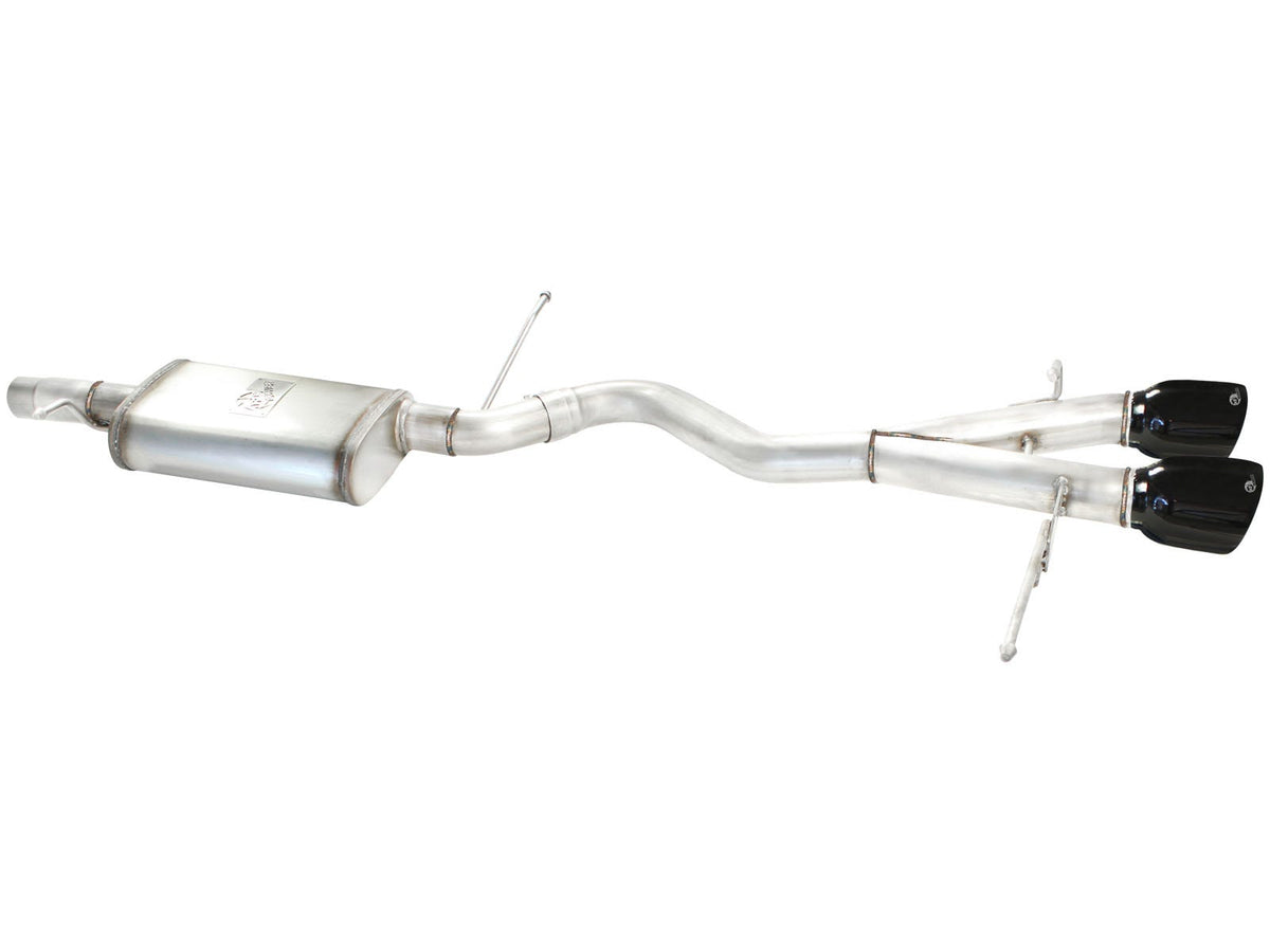 aFe MACH Force-Xp 2-1/2 IN 304 Stainless Steel Cat-Back Exhaust System - VW R32 (MKV) 2008