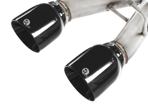 aFe MACH Force-Xp 2-1/2 IN 304 Stainless Steel Cat-Back Exhaust System - VW R32 (MKV) 2008