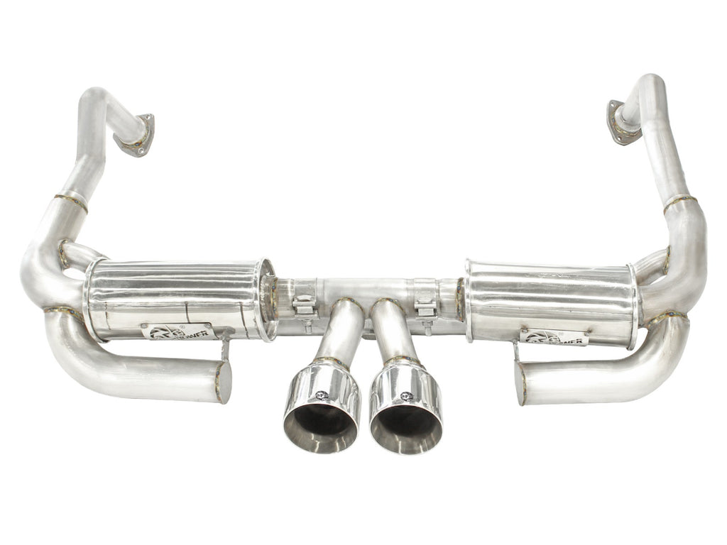 aFe MACH Force-Xp 2 IN to 2-1/2 IN 304 Stainless Steel Cat-Back Exhaust System - Porsche Boxster/S (987.1) 2005-2008 Porsche Cayman/S (987.1) 2006-2008