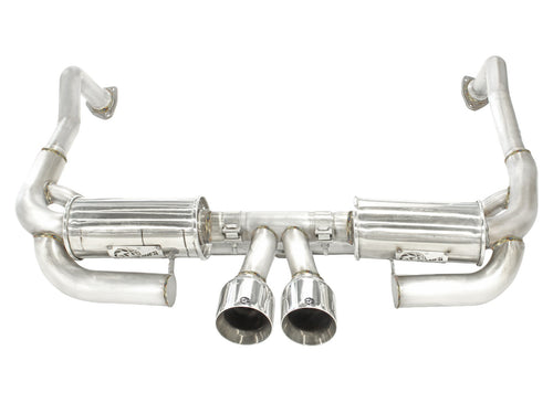 aFe MACH Force-Xp 2 IN to 2-1/2 IN 304 Stainless Steel Cat-Back Exhaust System - Porsche Boxster/S (987.1) 2005-2008 Porsche Cayman/S (987.1) 2006-2008