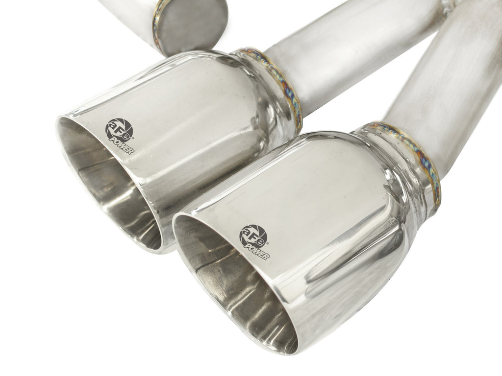 aFe MACH Force-Xp 2 IN to 2-1/2 IN 304 Stainless Steel Cat-Back Exhaust System - Porsche Boxster/S (987.1) 2005-2008 Porsche Cayman/S (987.1) 2006-2008