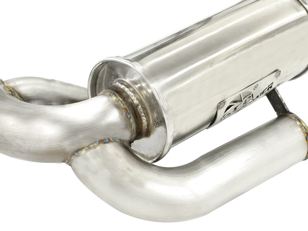 aFe MACH Force-Xp 2 IN to 2-1/2 IN 304 Stainless Steel Cat-Back Exhaust System - Porsche Boxster/S (987.1) 2005-2008 Porsche Cayman/S (987.1) 2006-2008