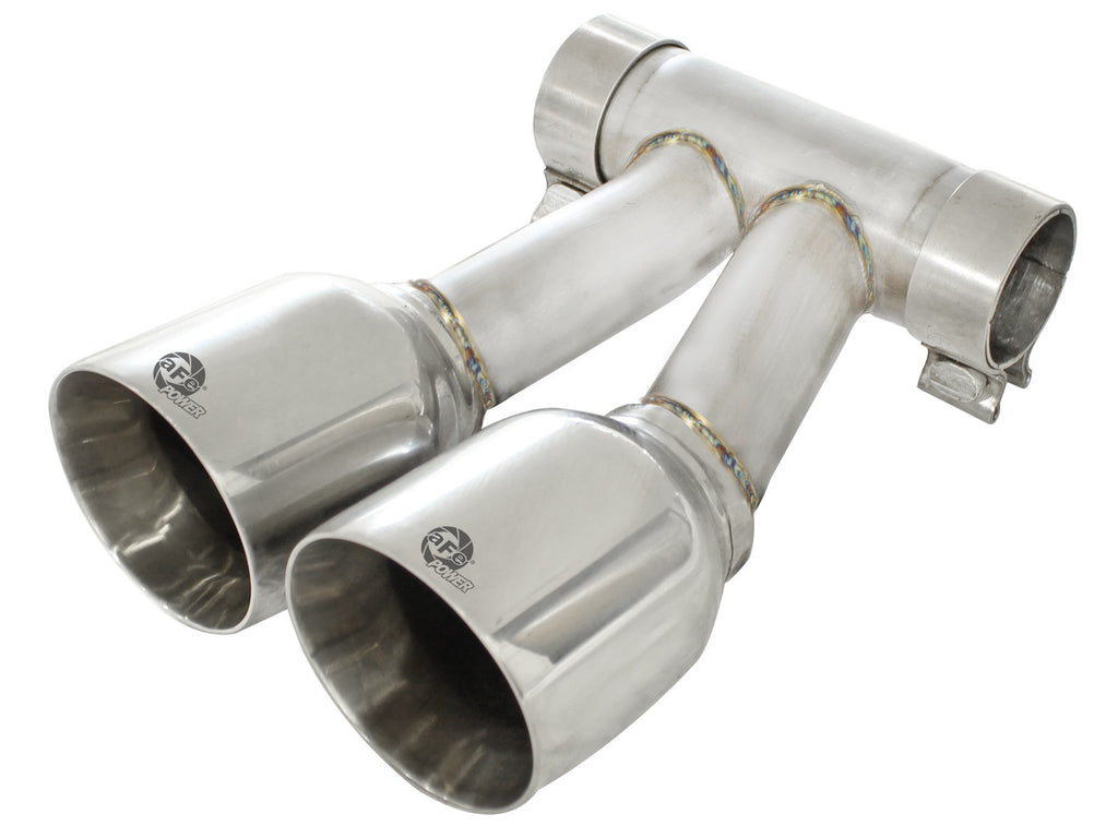 aFe MACH Force-Xp 4 IN 304 Stainless Steel Exhaust Tip - Porsche Boxster/S (987.1) 2005-2008 Porsche Cayman/S (987.1) 2006-2008