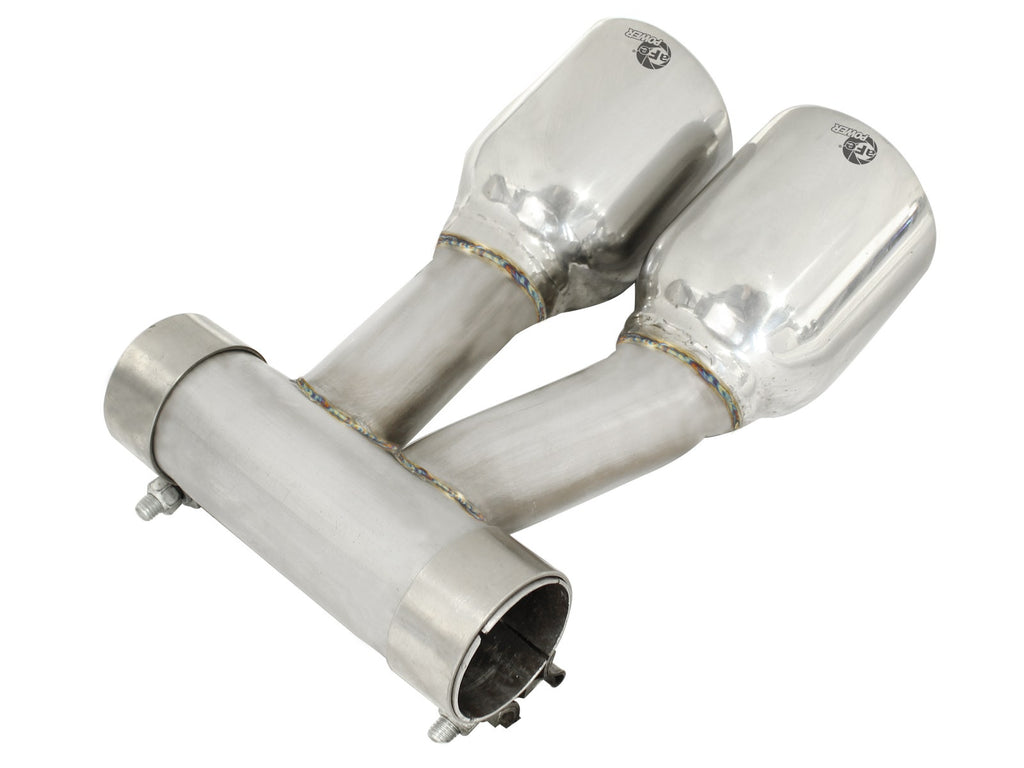 aFe MACH Force-Xp 4 IN 304 Stainless Steel Exhaust Tip - Porsche Boxster/S (987.1) 2005-2008 Porsche Cayman/S (987.1) 2006-2008