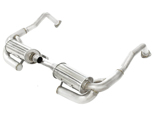 aFe MACH Force-Xp 2 IN to 2-1/2 IN 304 Stainless Steel Cat-Back Exhaust System - Porsche Boxster/S (987.1) 2005-2008 Porsche Cayman/S (987.1) 2006-2008