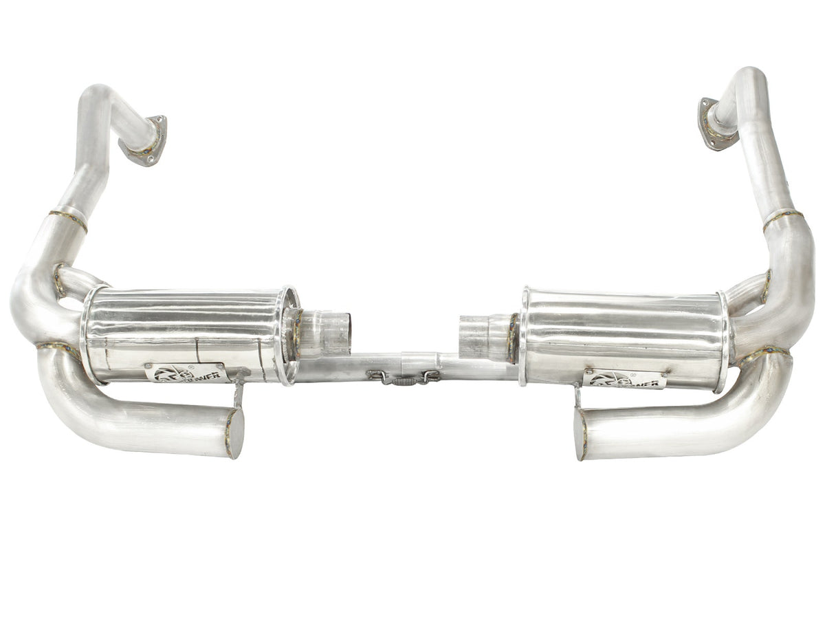 aFe MACH Force-Xp 2 IN to 2-1/2 IN 304 Stainless Steel Cat-Back Exhaust System - Porsche Boxster/S (987.1) 2005-2008 Porsche Cayman/S (987.1) 2006-2008