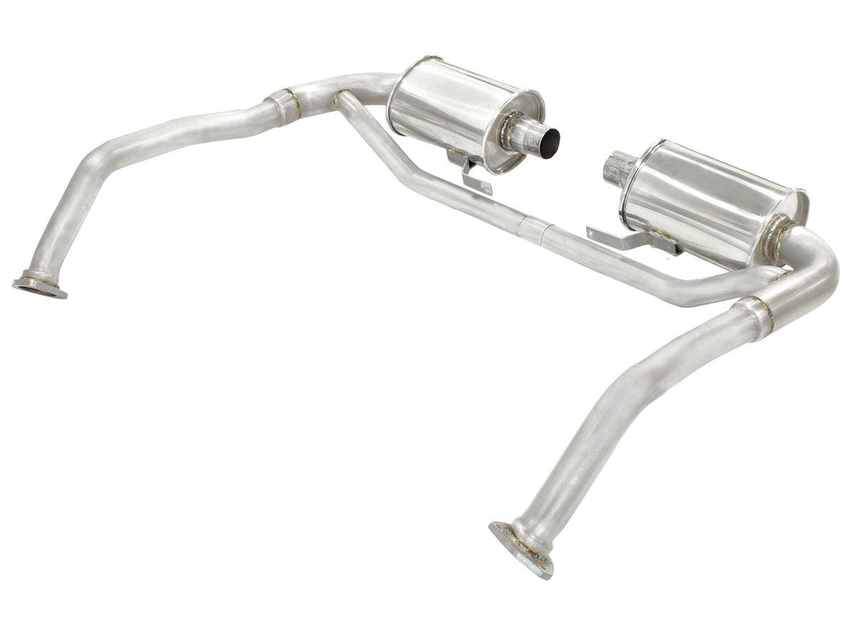 aFe MACH Force-Xp 2 IN to 2-1/2 IN 304 Stainless Steel Cat-Back Exhaust System - Porsche Boxster/S (987.1) 2005-2008 Porsche Cayman/S (987.1) 2006-2008