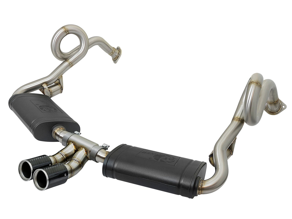 aFe MACH Force-Xp 2 IN 304 Stainless Steel Cat-Back Exhaust System - Porsche Boxster/S (981) 2013-2016