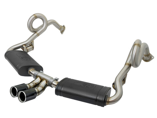 aFe MACH Force-Xp 2 IN 304 Stainless Steel Cat-Back Exhaust System - Porsche Boxster/S (981) 2013-2016