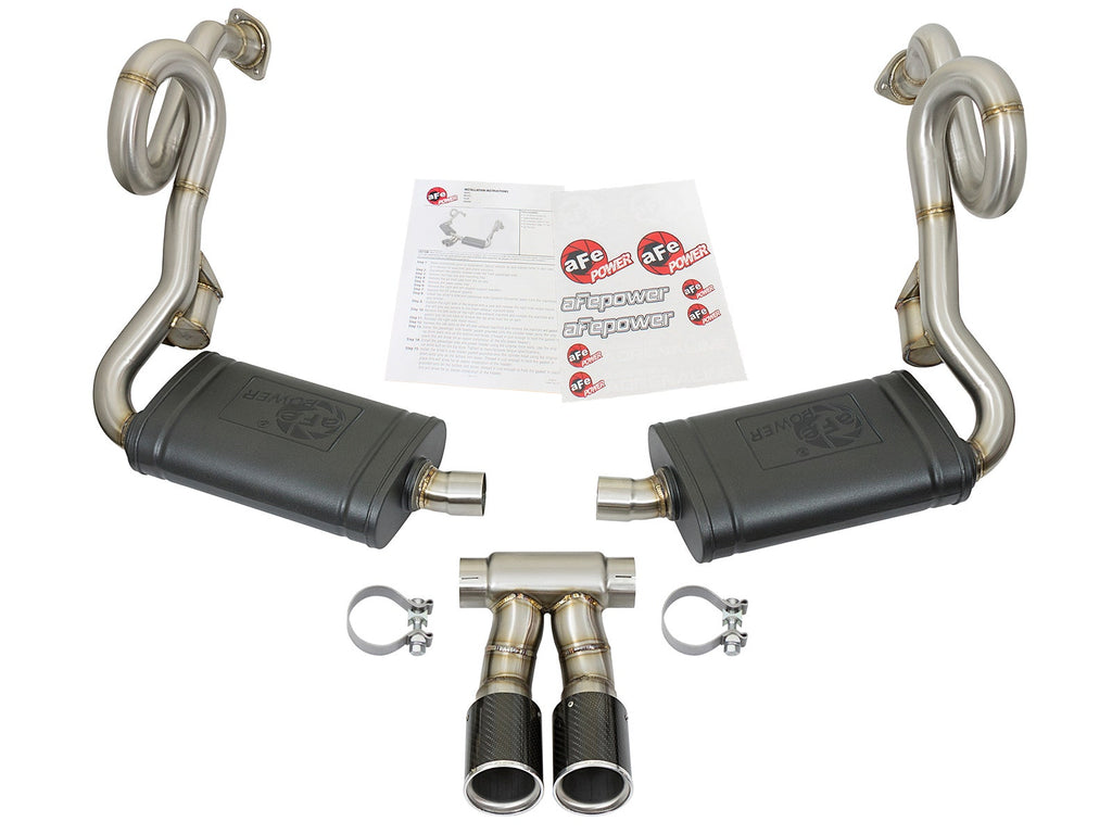 aFe MACH Force-Xp 2 IN 304 Stainless Steel Cat-Back Exhaust System - Porsche Boxster/S (981) 2013-2016