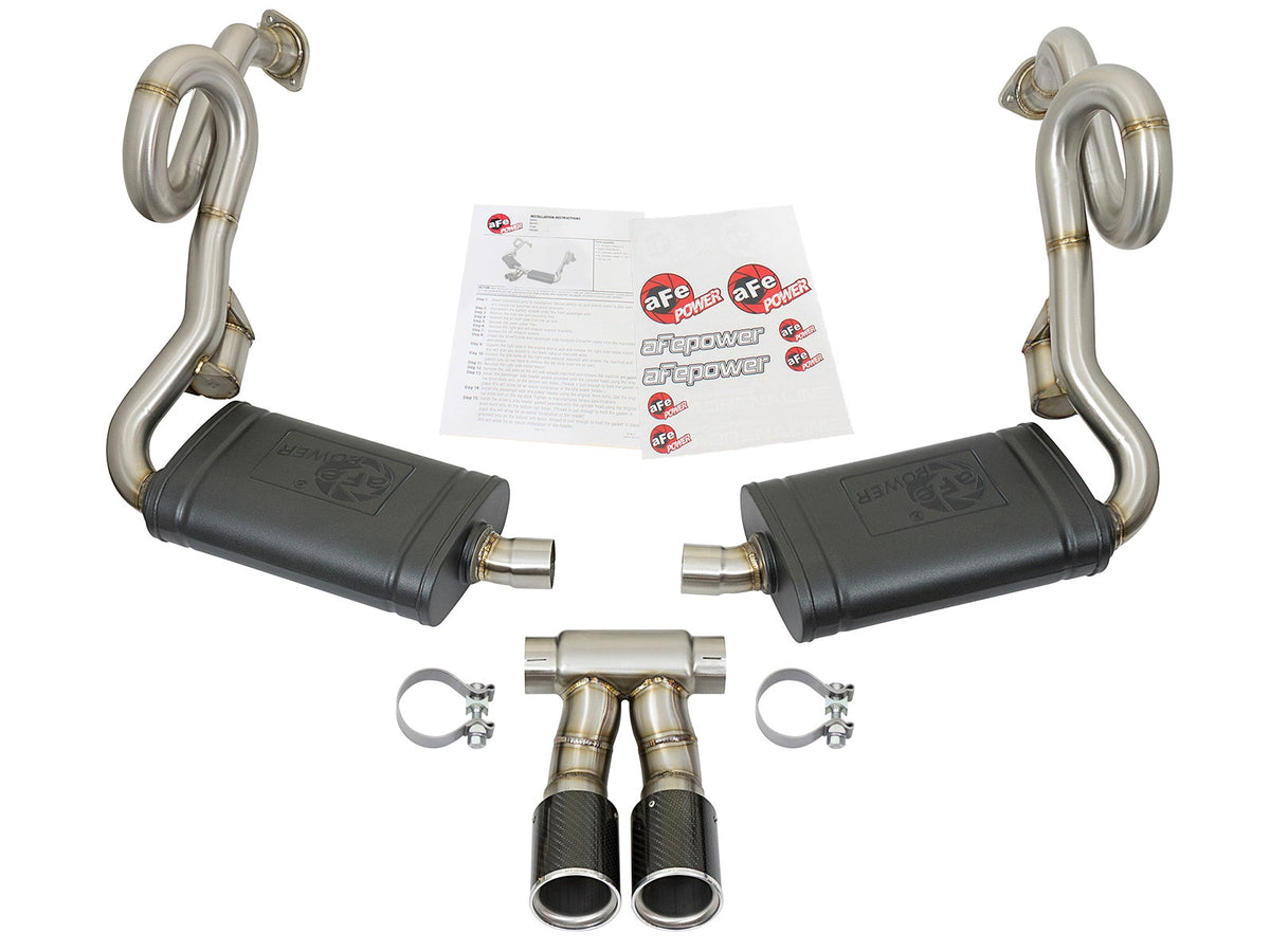 aFe MACH Force-Xp 2 IN 304 Stainless Steel Cat-Back Exhaust System - Porsche Boxster/S (981) 2013-2016