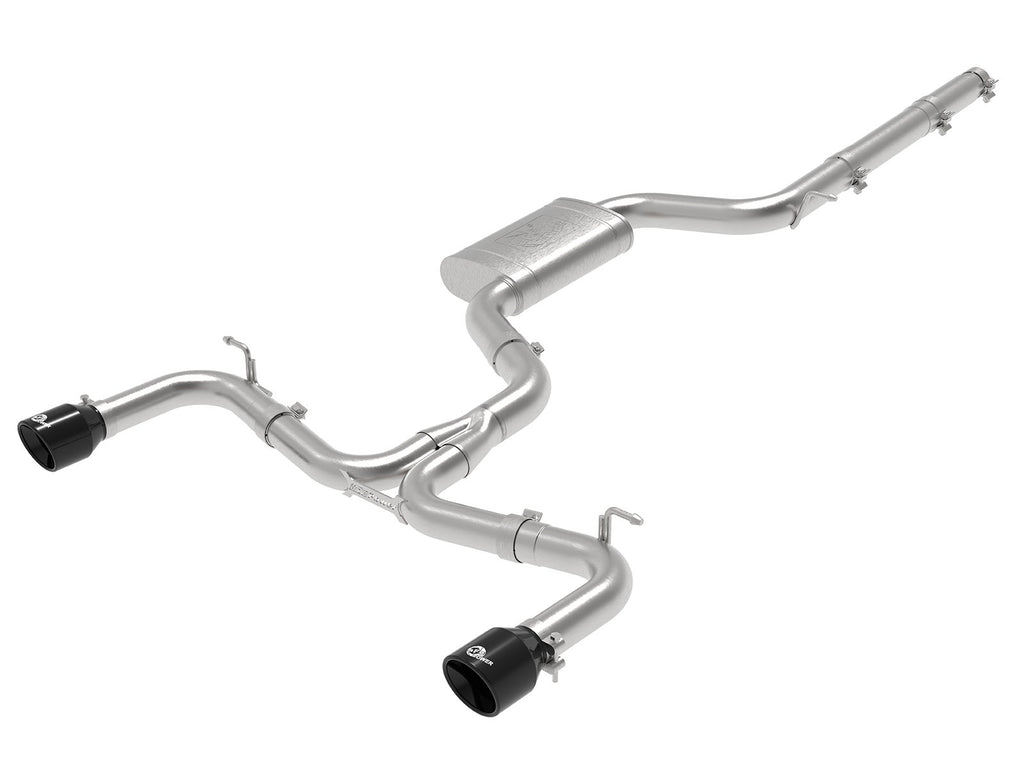 aFe MACH Force-Xp 3 IN to 2-1/2 IN 304 Stainless Steel Cat-Back Exhaust System - 2015-2017 VW GTI (MKVII)