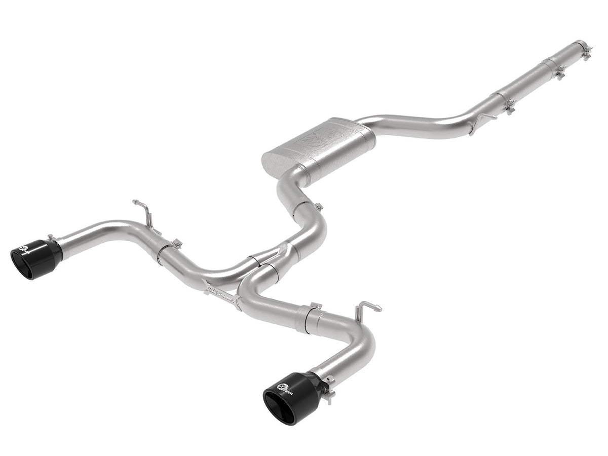 aFe MACH Force-Xp 3 IN to 2-1/2 IN 304 Stainless Steel Cat-Back Exhaust System - 2015-2017 VW GTI (MKVII)