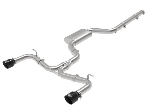 aFe MACH Force-Xp 3 IN to 2-1/2 IN 304 Stainless Steel Cat-Back Exhaust System - 2015-2017 VW GTI (MKVII)