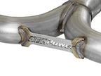 aFe MACH Force-Xp 3 IN to 2-1/2 IN 304 Stainless Steel Cat-Back Exhaust System - 2015-2017 VW GTI (MKVII)