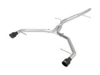 aFe MACH Force-Xp 3 IN to 2-1/2 IN 304 Stainless Steel Axle-Back Exhaust System - Audi A4 (B9) 2017-2019