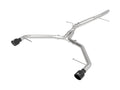 aFe MACH Force-Xp 3 IN to 2-1/2 IN 304 Stainless Steel Axle-Back Exhaust System - Audi A4 (B9) 2017-2019