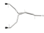 aFe MACH Force-Xp 3 IN to 2-1/2 IN 304 Stainless Steel Axle-Back Exhaust System - Audi A4 (B9) 2017-2019