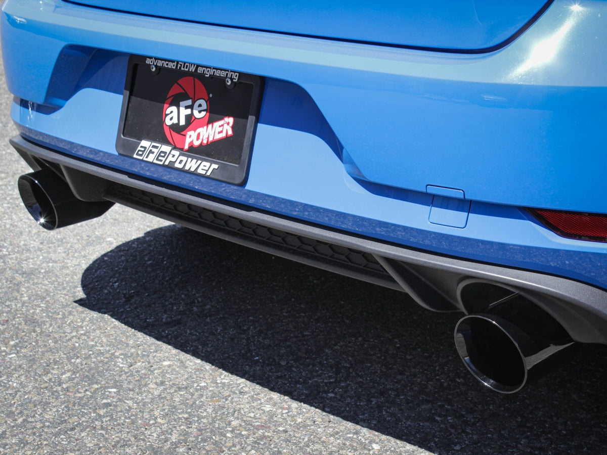 aFe MACH Force-Xp 3 IN to 2-1/2 IN 304 Stainless Steel Axle-Back Exhaust System - Volkswagen GTI (MK7.5) 2018-2021