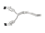 aFe MACH Force-Xp 3 IN to 2-1/2 IN 304 Stainless Steel Axle-Back Exhaust System - Audi RS5 Coupe 2018-2020