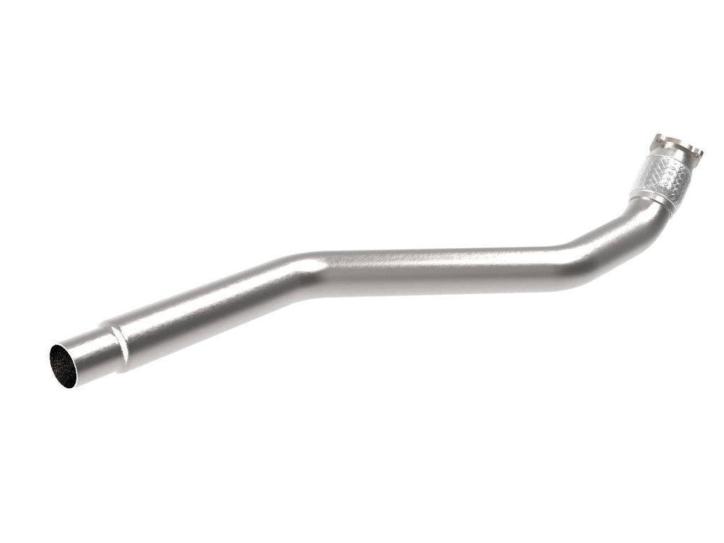 aFe MACH Force-Xp 3 IN 304 Stainless Steel Mid-Pipe with Resonator Delete - Audi A4/A5 2009-2016