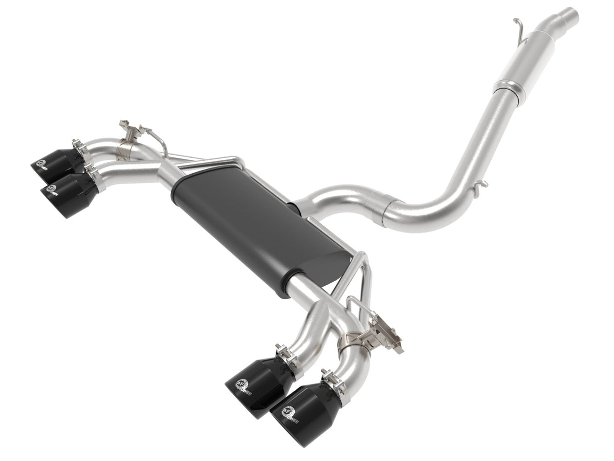 aFe MACH Force-Xp 3 IN to 2-1/2 IN 304 Stainless Steel Cat-Back Exhaust System - VW Golf R (MKVII) 2015-2019