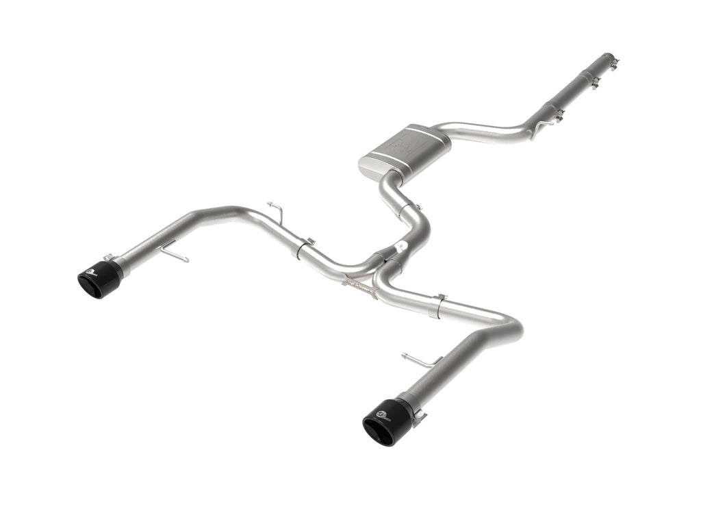 aFe MACH Force-Xp 3 IN to 2-1/2 IN 304 Stainless Steel Cat-Back Exhaust System - VW Jetta GLI (MKVII) 2019-2021
