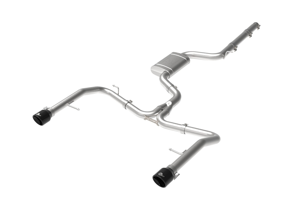 aFe MACH Force-Xp 3 IN to 2-1/2 IN 304 Stainless Steel Cat-Back Exhaust System - VW Jetta GLI (MKVII) 2019-2021