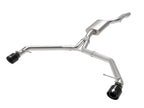 aFe MACH Force-Xp 3 IN to 2-1/2 IN 304 Stainless Steel Axle-Back Exhaust System - Audi allroad 2013-2016