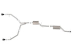 aFe MACH Force-Xp 3 IN to 2-1/2 IN 304 Stainless Steel Cat-Back Exhaust System - Audi allroad 2013-2016