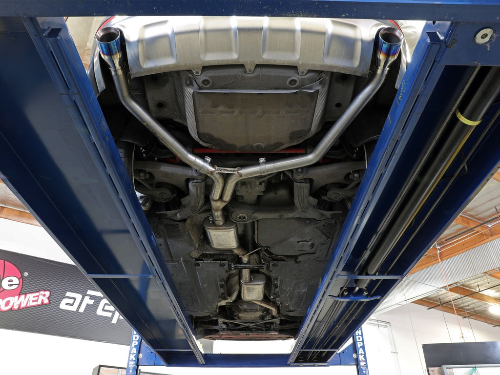 aFe MACH Force-Xp 3 IN to 2-1/2 IN 304 Stainless Steel Cat-Back Exhaust System - Audi allroad 2013-2016