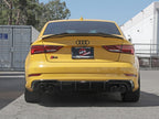 aFe MACH Force-Xp 3 IN to 2-1/2 IN 304 Stainless Steel Cat-Back Exhaust System w/ Black Tip - Audi S3 2015-2020