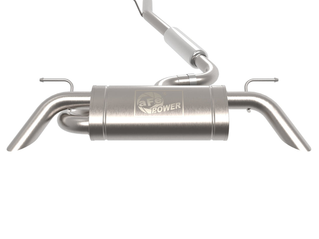 aFe MACH Force-Xp 2-1/2 IN 304 Stainless Steel Cat-Back Exhaust System - Audi Q3 2019-2025