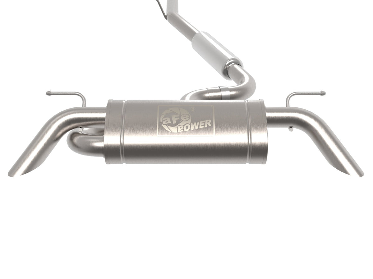 aFe MACH Force-Xp 2-1/2 IN 304 Stainless Steel Cat-Back Exhaust System - Audi Q3 2019-2025