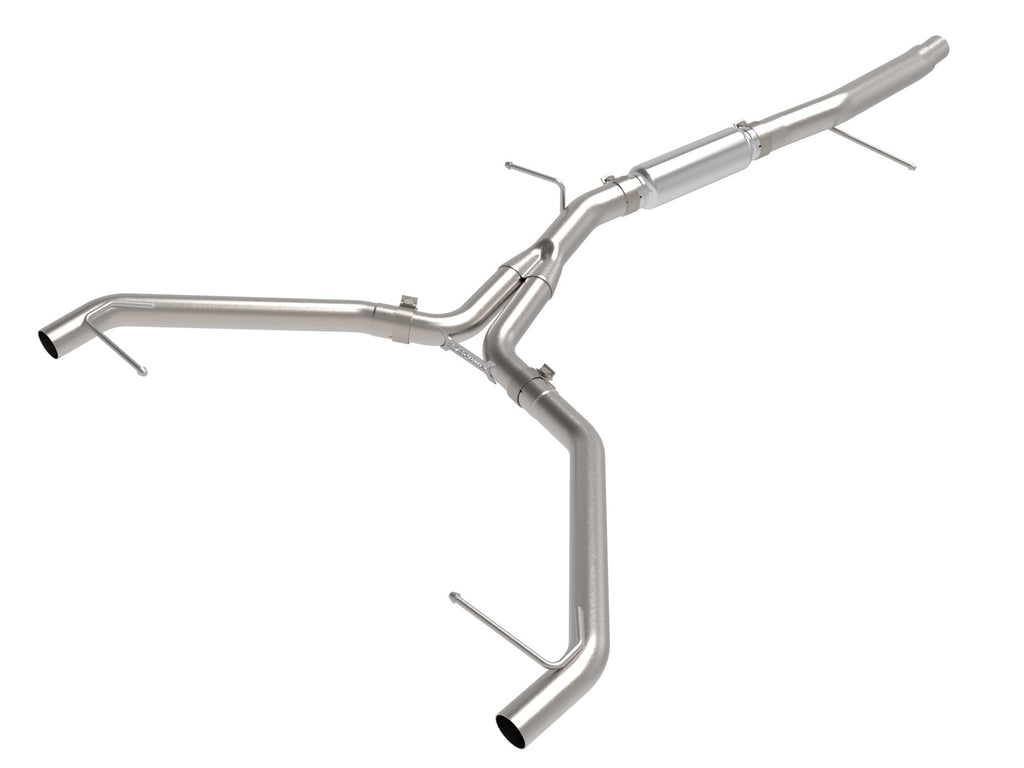 aFe MACH Force-Xp 3 IN to 2-1/2 IN 304 Stainless Steel Axle-Back Exhaust System - Audi A4 (B9.5) 2020-2025