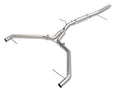 aFe MACH Force-Xp 3 IN to 2-1/2 IN 304 Stainless Steel Axle-Back Exhaust System - Audi A4 (B9.5) 2020-2025