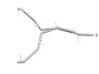 aFe MACH Force-Xp 3 IN to 2-1/2 IN 304 Stainless Steel Axle-Back Exhaust System - Audi A4 (B9.5) 2020-2025