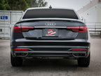 aFe MACH Force-Xp 3 IN to 2-1/2 IN 304 Stainless Steel Axle-Back Exhaust System - Audi A4 (B9.5) 2020-2025