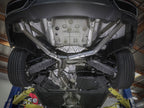 aFe MACH Force-Xp 3 IN to 2-1/2 IN 304 Stainless Steel Axle-Back Exhaust System - Audi A4 (B9.5) 2020-2025