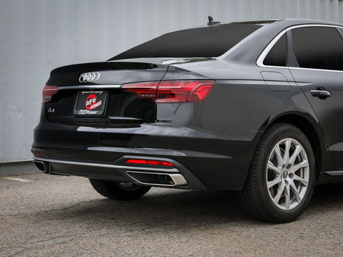 aFe MACH Force-Xp 3 IN to 2-1/2 IN 304 Stainless Steel Cat-Back Exhaust System - Audi A4 (B9.5) 2020-2025