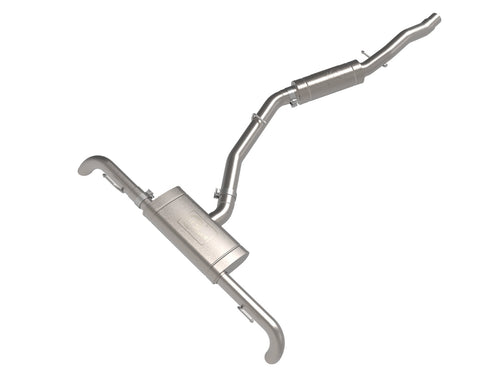 aFe MACH Force-Xp 3 IN to 2-1/2 IN 304 Stainless Steel Cat-Back Exhaust System - Audi Q5 2017-2024