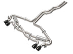 aFe MACH Force-Xp 3 IN to 2-1/2 IN 304 Stainless Steel Cat-Back Exhaust w/ Black Tip - Audi RS6 Avant 2021-2026