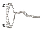 aFe MACH Force-Xp 3 IN to 2-1/2 IN 304 Stainless Steel Cat-Back Exhaust w/ Black Tip - Audi RS6 Avant 2021-2026