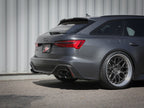 aFe MACH Force-Xp 3 IN to 2-1/2 IN 304 Stainless Steel Cat-Back Exhaust w/ Black Tip - Audi RS6 Avant 2021-2026