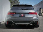 aFe MACH Force-Xp 3 IN to 2-1/2 IN 304 Stainless Steel Cat-Back Exhaust w/ Black Tip - Audi RS6 Avant 2021-2026