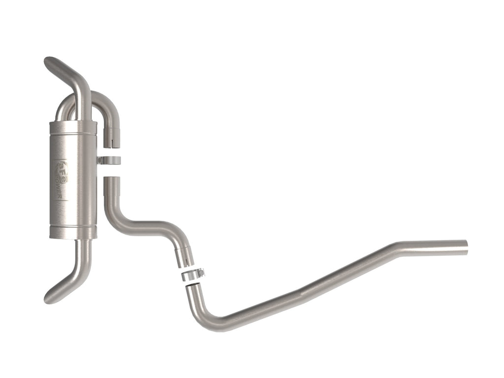 aFe MACH Force-Xp 2-1/2 IN 304 Stainless Steel Cat-Back Hi-Tuck Exhaust System - Volkswagen Tiguan 2018-2023
